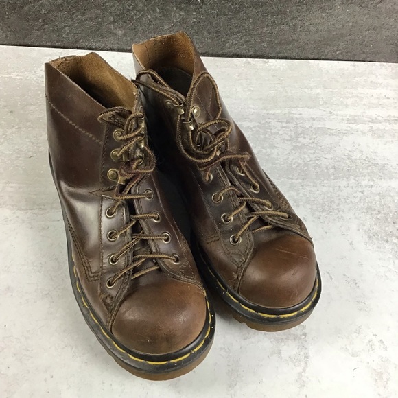 Dr. Martens Other - Dr Martens 6 Brown Boots Leather Lace-up